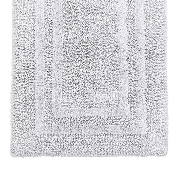 Madison Park Signature Splendor 100% Cotton Reversible Bath Rug 21x34 - Picture 3 of 7